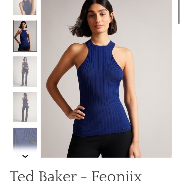 Ted Baker Rib Knit Top - Picture 4 of 6